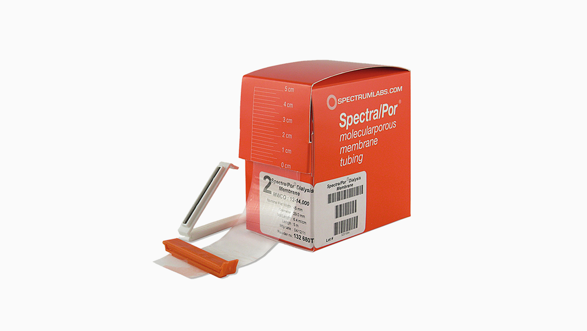 SpectraPor® (1-5) — Dry Standard Grade dialysis tubing